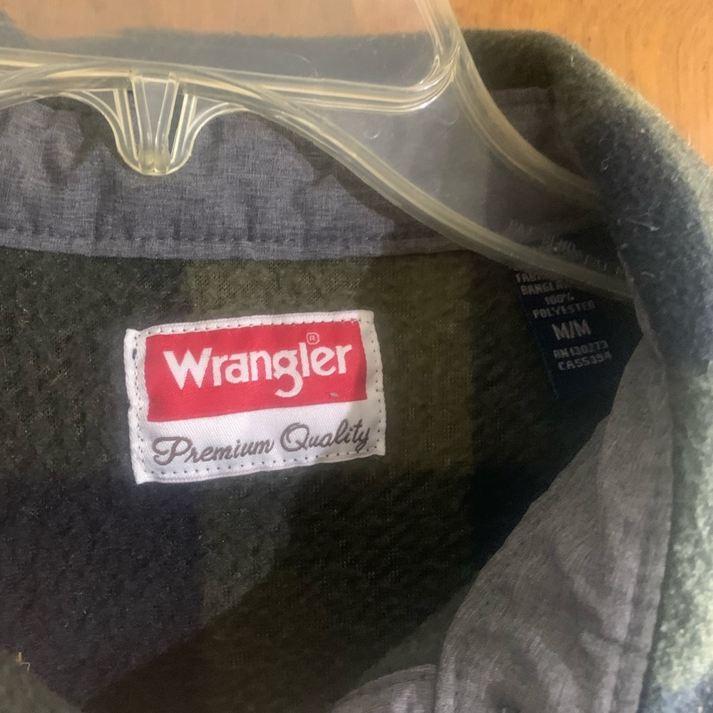 Wrangler Mens heavier flannel